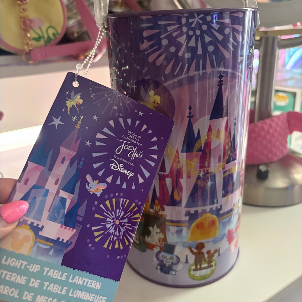 Disney parks Joey Chou Light-Up Table Lantern Nwt
